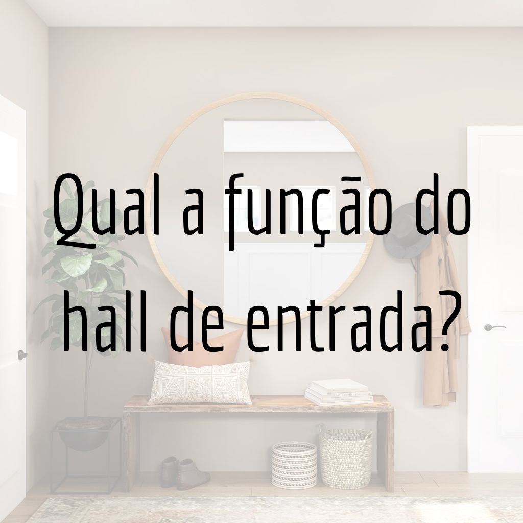 O Hall de Entrada , primeira impressão é a que fica.